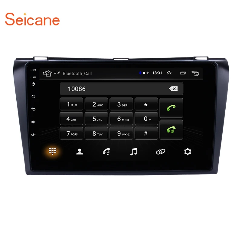 Seicane Android 8 1 9 Inch 2din Car Radio Quad Core Hd