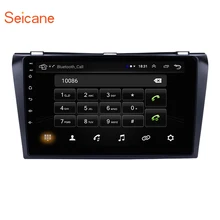 Seicane Android 8,1 9 дюймов 2Din автомобиль радио 4 ядра HD 1024*600 GPS; Мультимедийный проигрыватель для Mazda 3 2004 2005 2006 2007 2008 2009