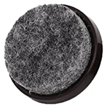 30 шт напольные войлочные накладки для скольжения для ногтей 28 мм Диаметр коричневый