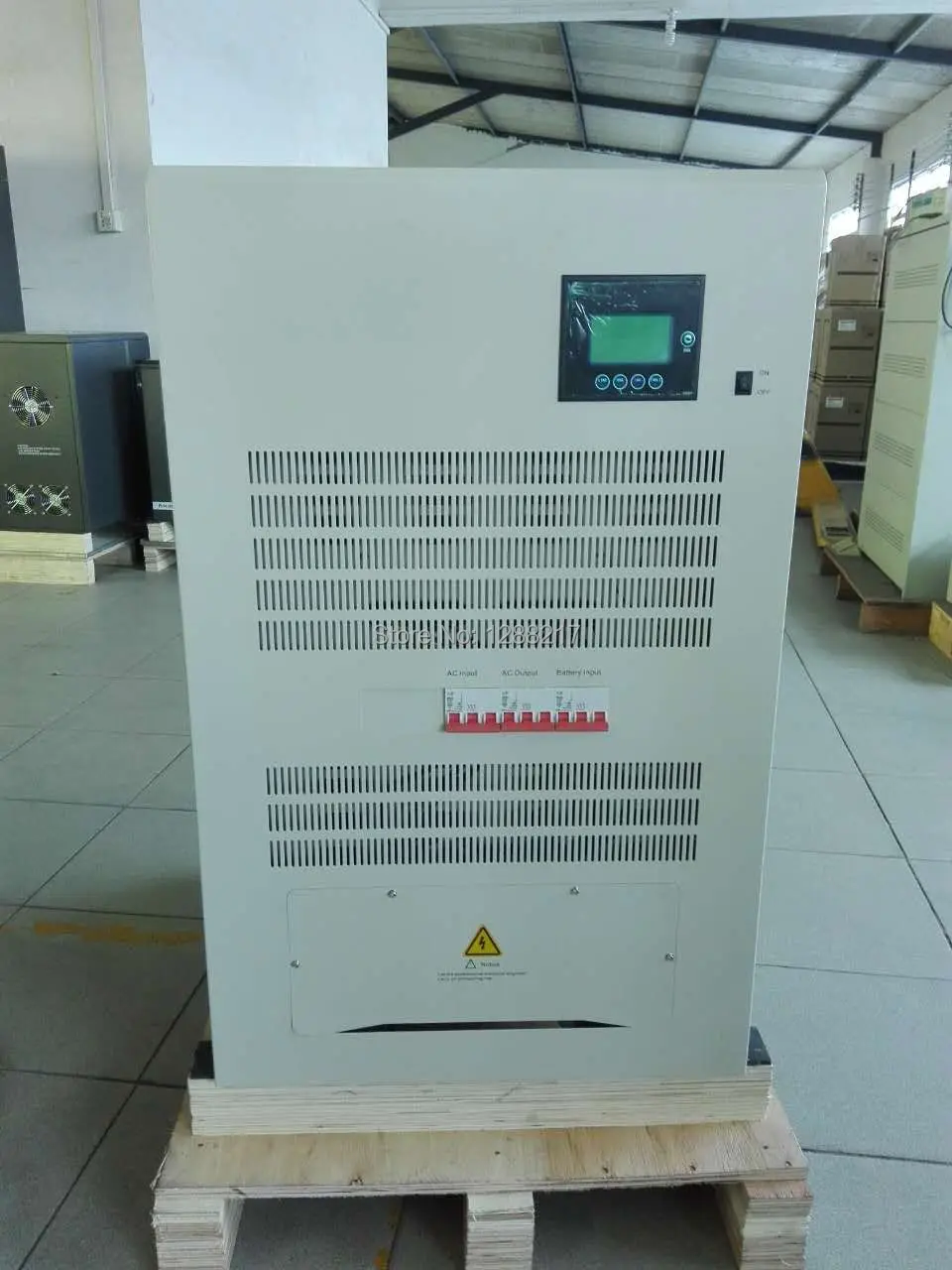 

20KW Solar Grid Off Inverter 40KW Surge Output Power 3 Phase 380VAC Output DC to AC380V Pure Sine Wave Inverter With AC Charger