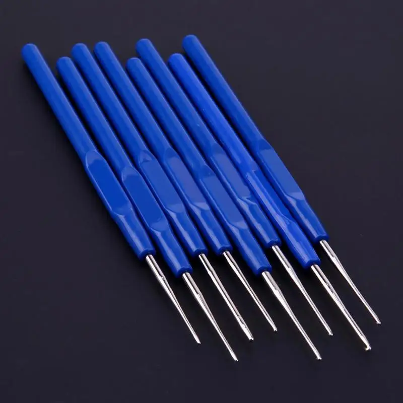 

8pcs/lot Small Crochet Hooks Set Needles Stitches Knitting Handicraft Crochet Hand Weave Tool Sewing Accessories High Quality