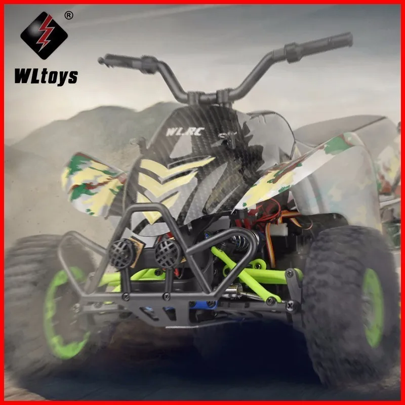 Wltoys 12428-A 1/12 2,4G 4WD 50 км/ч Электрический матовый внедорожный мотоцикл светодиодный фонарь RTR RC автомобиль пульт дистанционного управления