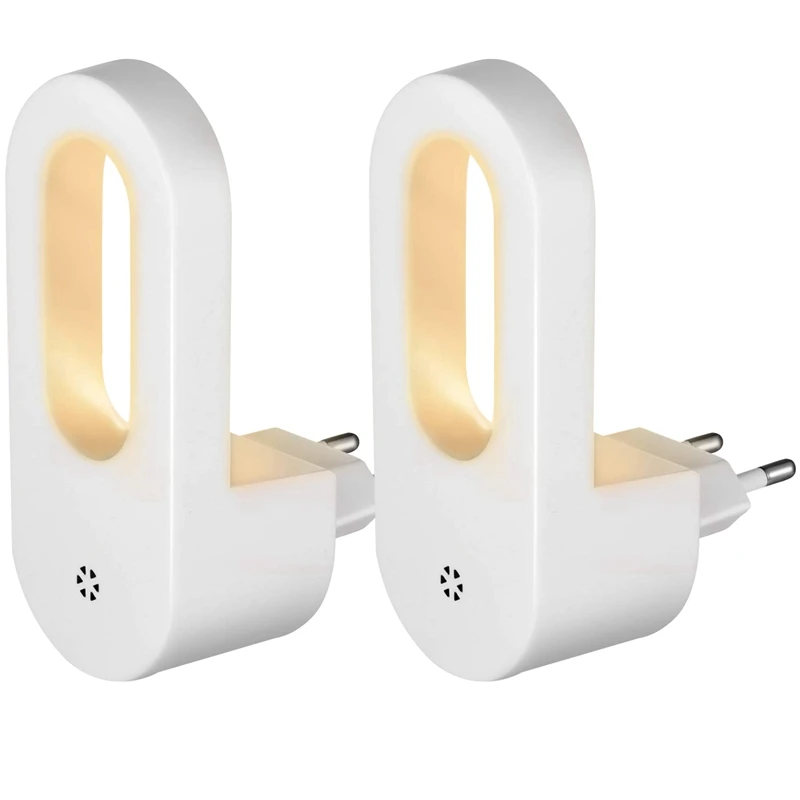 

New Night Light Socket With Twilight Sensor, Led Night Light Kids, Warm White Night Lamp, Energy Saving For Kids Room, Bedroom