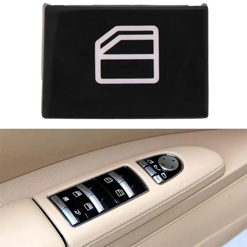 

VODOOL Car Electric Accessories Power Window Switch Button Cover Cap No.1 for Mercedes-Benz S-class W221 Car Interior Parts