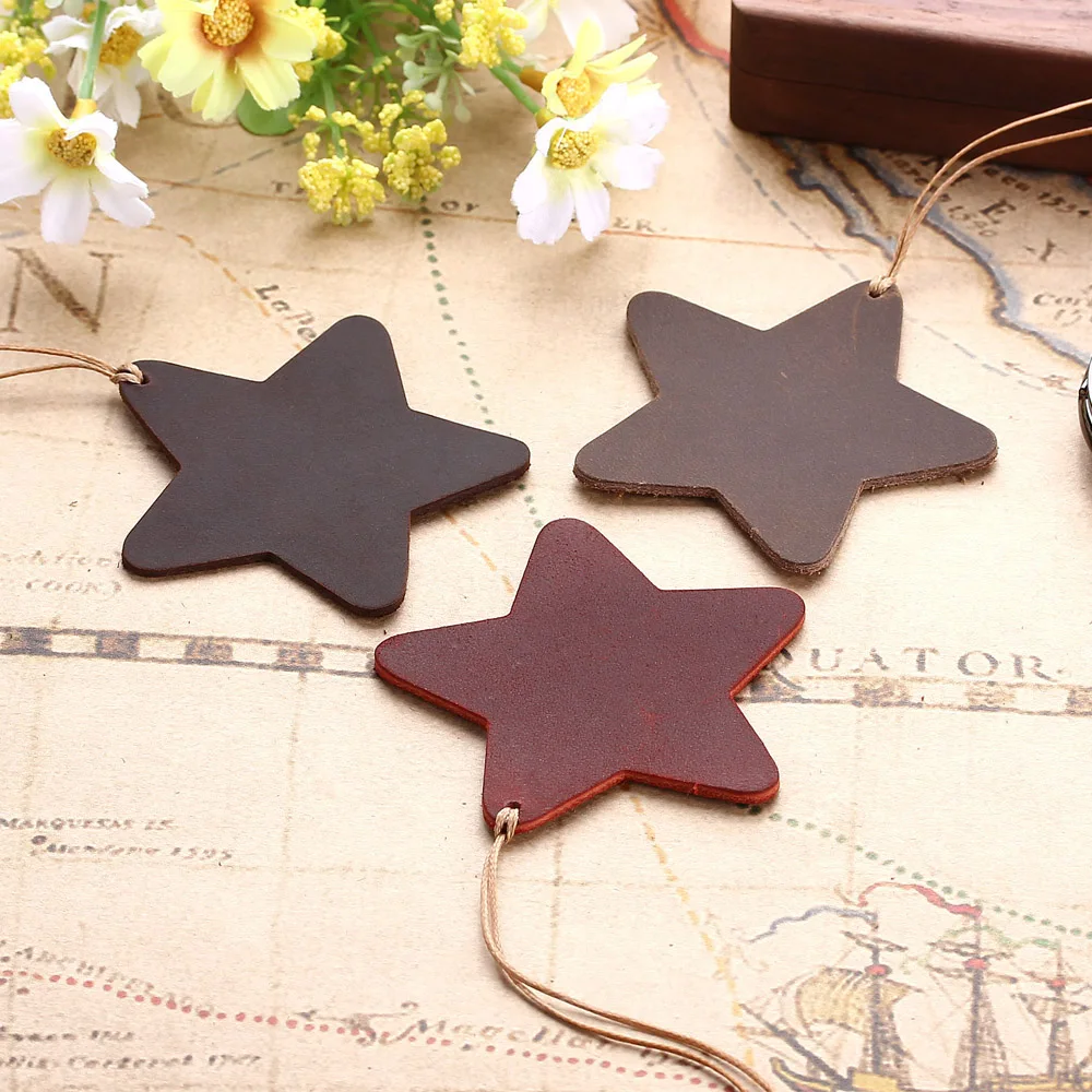 

Handmade Retro Bookmark Vintage Leather Bookmarks Genuine Leather Bookmark for Reader Retro Crazy Horse Leather Gift Bookmark