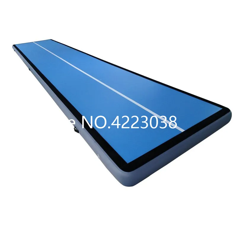  Free Shipping 6x1x0.2m Inflatable Race Track Equipment Cheap Foldable Inflatable Air Tumble Track A