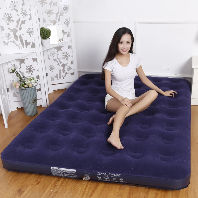 

NEW Mattress Double Man Household Enlarge Single Person Mattress Thickening Outdoors Portable Bed Slacker Sofa Air Cushion CQC3