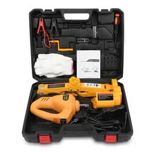 12 В инструмент для ремонта автомобиля Электрический гидравлический Напольный домкрат подъемный набор ударный гаечный ключ с светодиодный светильник набор инструментов дистанционного управления