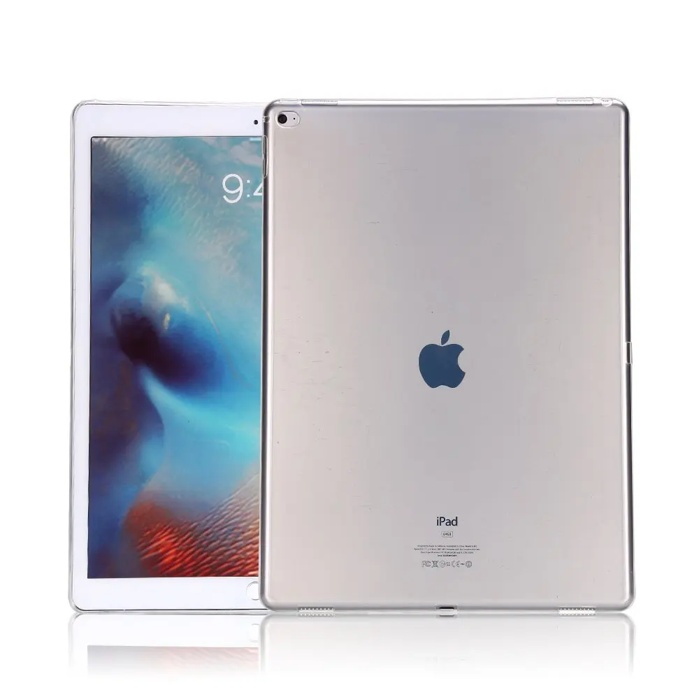 Для Apple iPad 2/3/4 прозрачный чехол Мягкий силиконовый чехол задняя крышка из ТПУ защитный чехол для планшета в виде ракушки для iPad Mini 1 2 3