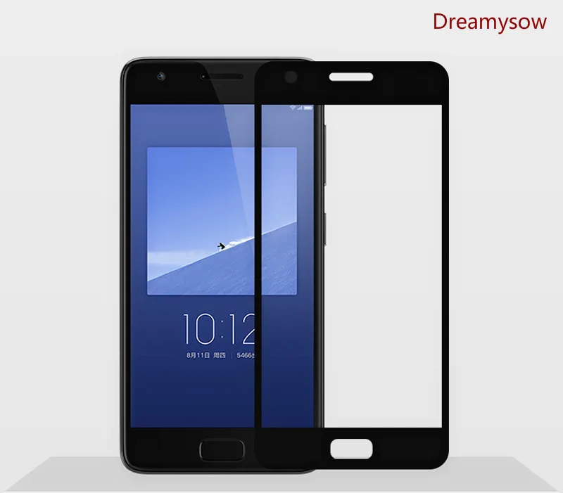 Dreamysow для Lenovo ZUK Z2 Z5 Pro S5 K6 K8 Note 9H 2.5D черно-белый полноэкранный чехол защита экрана