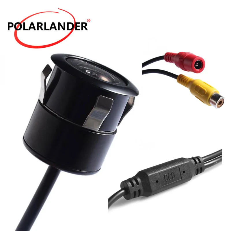 

Free shipping 170 degree Wide view Angle 22.5mm drilling Car Rear View Parking Camera HD Color Night Version