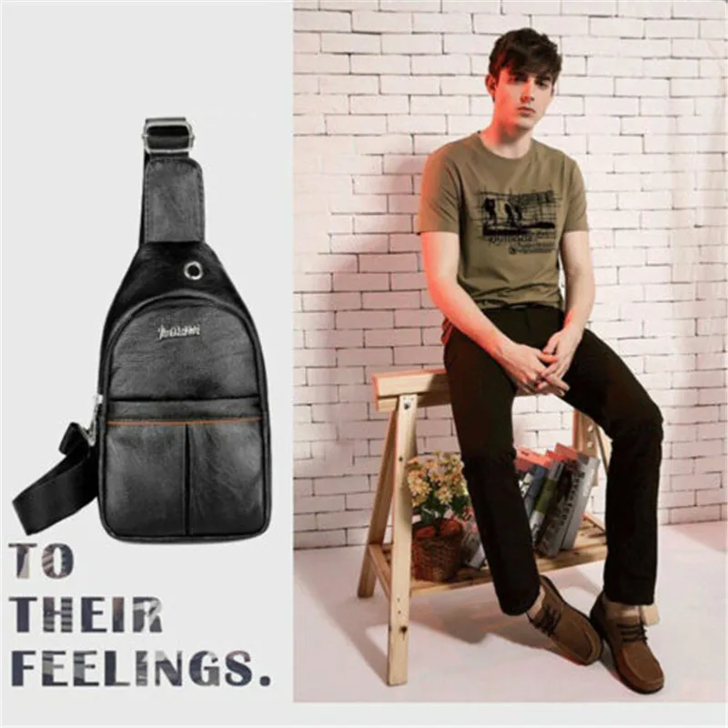 Мужская сумка для мальчиков с боковой Usb зарядкой, маленькая сумка на одно плечо, сумка для путешествий из искусственной кожи, сумка-мессенджер