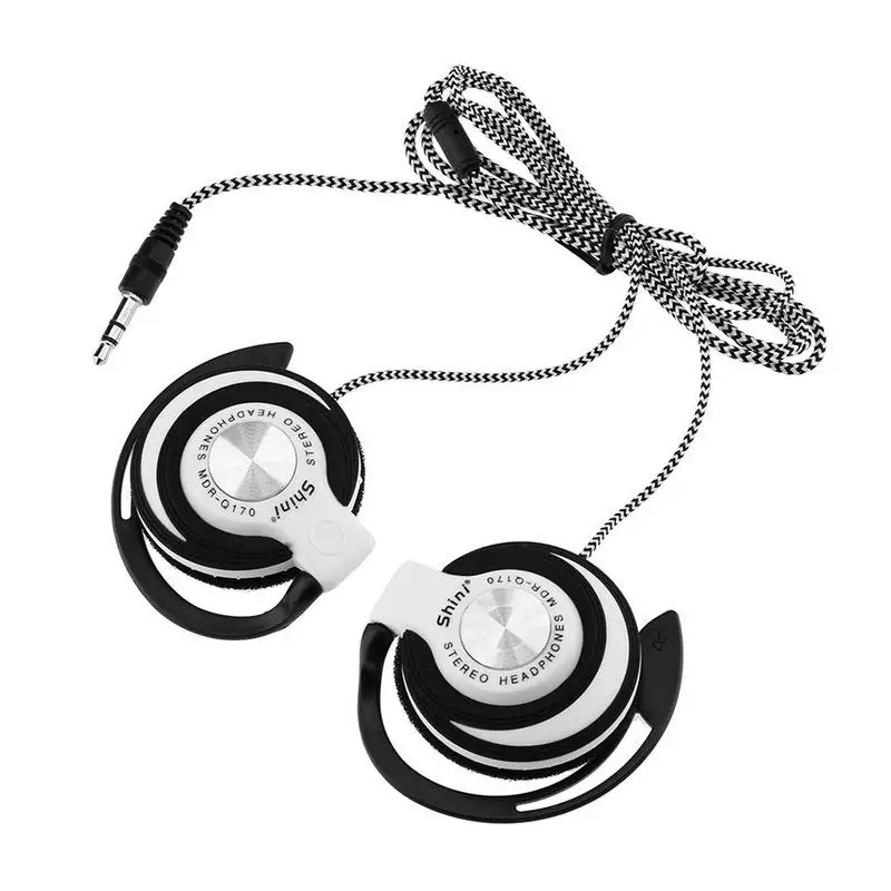

For Shini Mdr-q170 High Quality 3.5mm Mp3 Stereo Computer Mobile Phone Universal Subwoofer Headset Heavy Bass Headphone Earhook