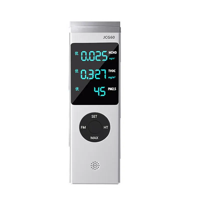 

Digital USB Rechargeable Lithium Battery PM2.5 HCHO Formaldehyde Meter Air Quality Detector Analyzer Gas Detector Gas Analyzer