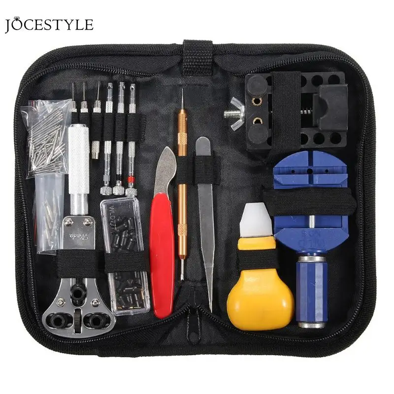 

146pcs Watch Tools Repair Tool Kit For Watchmaker Band Link Remover Battery Change Watch Repair Tool Horloge Gereedschap