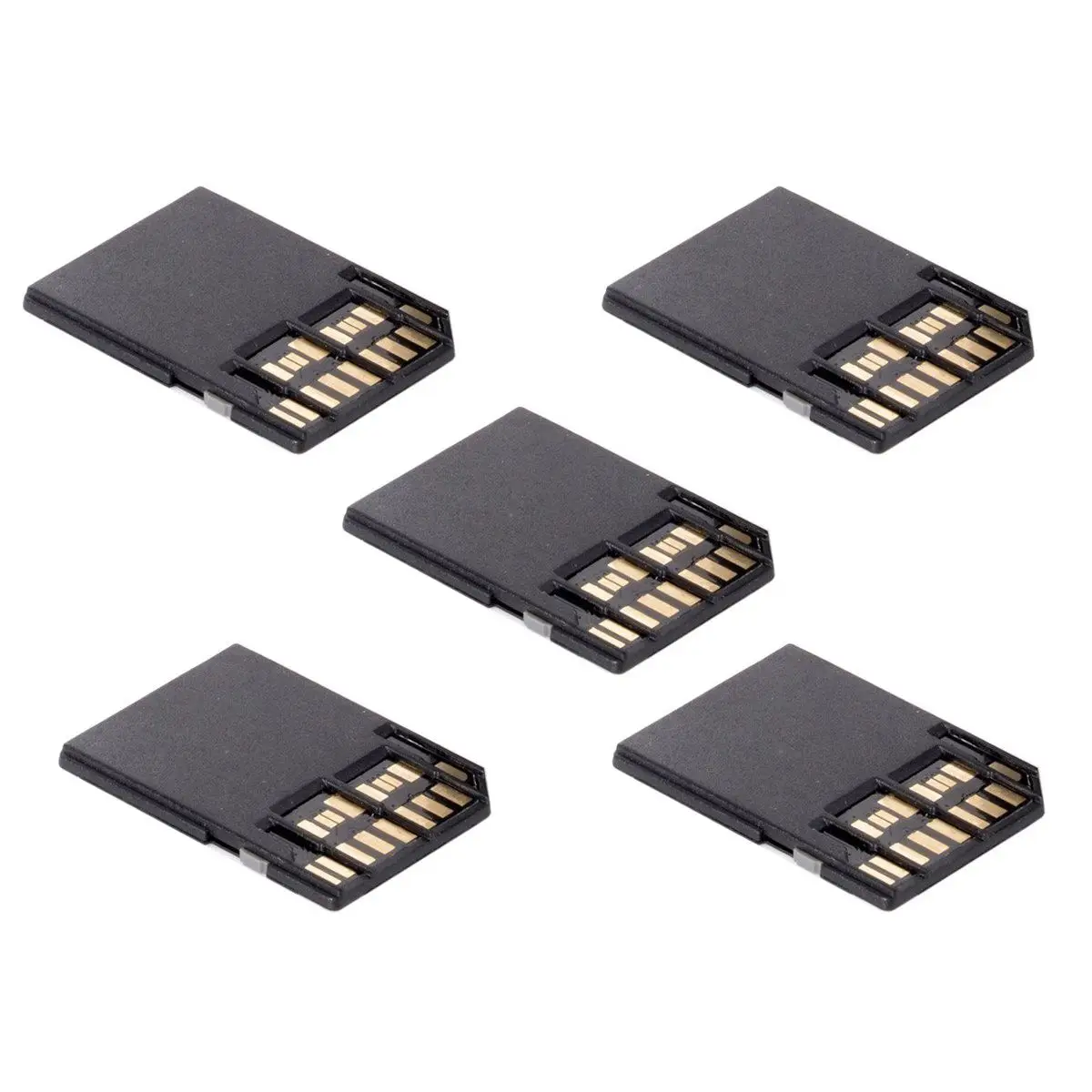 

5pcs UHS-II 4.0 Micro-SD SDHC SDXC TF Card to SD SDHC SDXC Card Adapter Kit