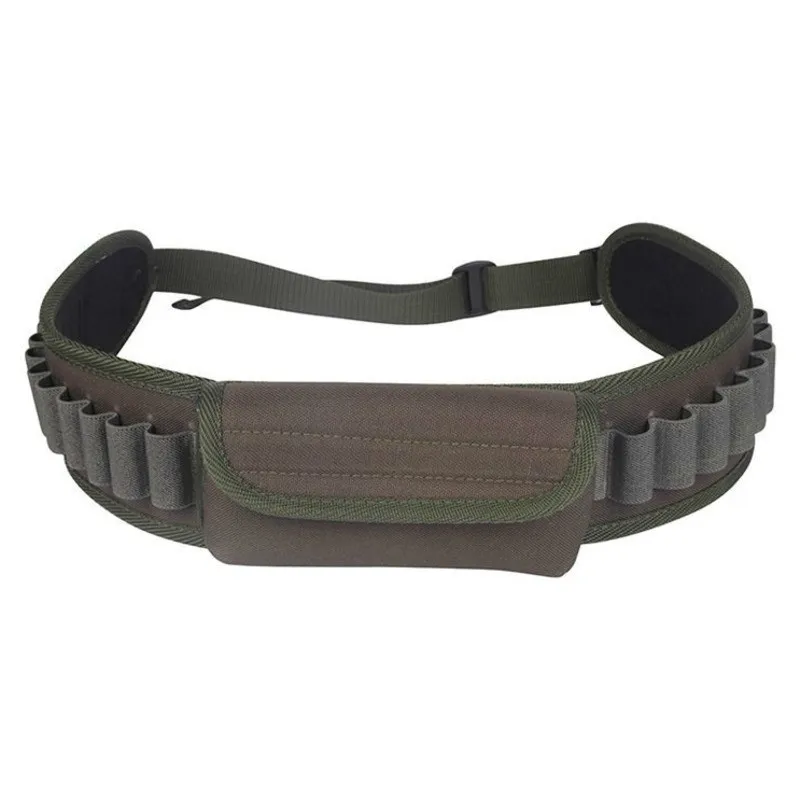 

Outdoor 30 rounds Hunting Shell airsoft Belt Waterproof army green Neoprene Tactical Shot gunn Shell pouch Bandolier Bullet Belt