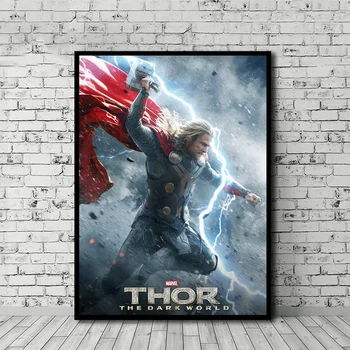 

Thor The Dark World Poster Movie Canvas Poster Print Home Decor Wall Art Pictures No Frame