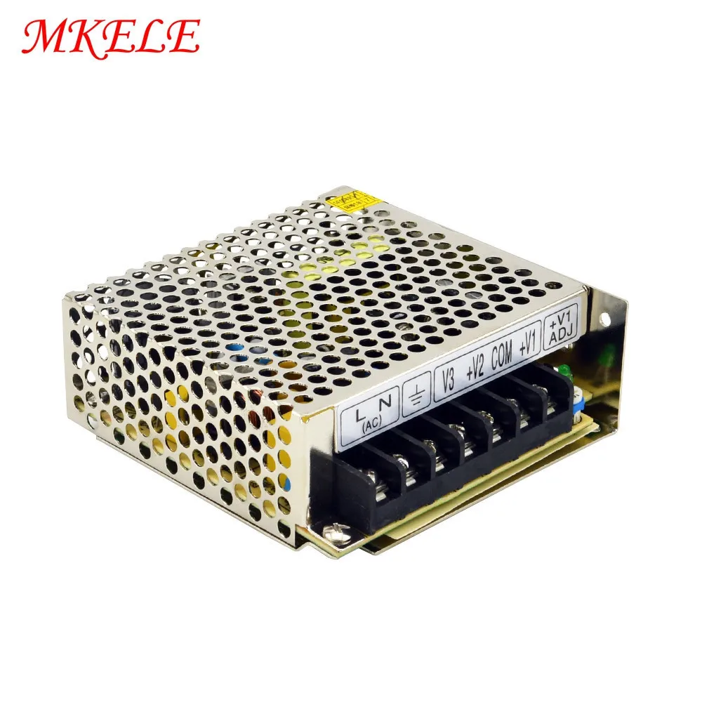 

Switching Model Power Supply 35w 5V 15V -15V Triple Output 3A 1A 0.5A Net-35c