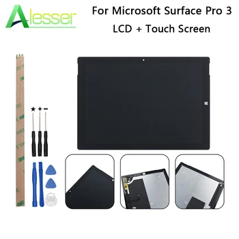 

Alesser For Microsoft Surface Pro 3 LCD Display + Touch Screen Screen Digitizer Part For Microsoft Surface Pro 3 +Tools+Adhesive