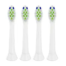 4 шт. HX6064 сменные насадки для зубной щетки Sonicare DiamondClean подходит для Philips электрическая зубная щетка Sonicare