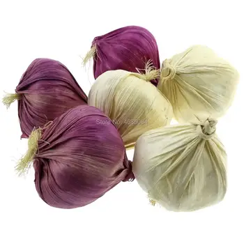 

Gresorth 6pcs Artificial Purple & White Garlic Decoration Fake Vegetable Home Party Holiday Display