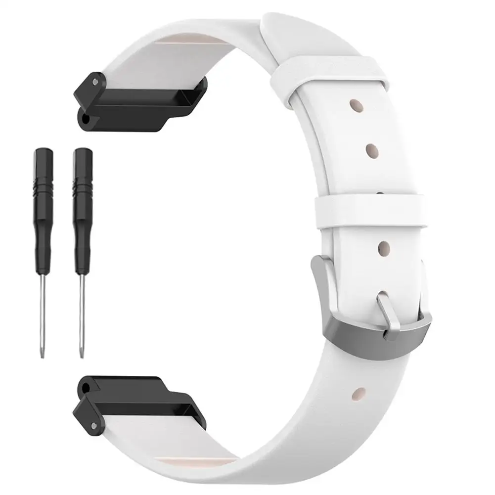 Сменный ремешок из натуральной кожи для наручных часов Garmin Forerunner 230 235 220 620 630 735
