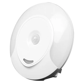 

Led Night Light Smart Human Body Induction Night Light Socket Light Control Induction Household Bed Bedroom Wardrobe Cupboard