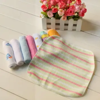 

8pcs/pack Cotton Newborn Baby Towels Saliva Bibs Towel Nursing Towel Baby Washcloth Handkerchief for Kids Soft Square Towel Suit