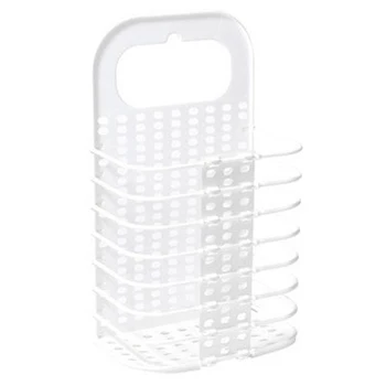 

Dirty Hamper Clothing Storage Basket For Home Foldable Plastic Anti-Pressure Storage Box Hamper Organizer White