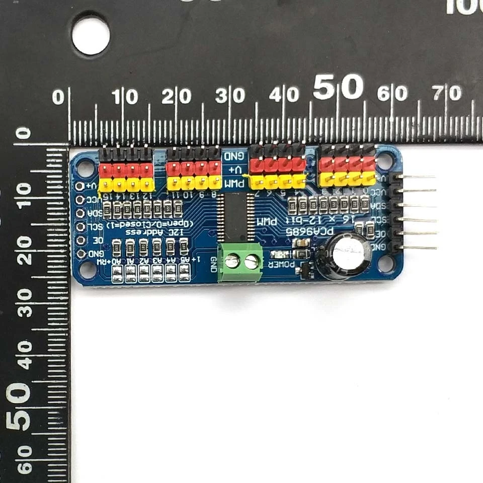 16 канальный 12 битный PWM/Servo интерфейс PCA9685 модуль Raspberry pi щит сервощит|Запасные