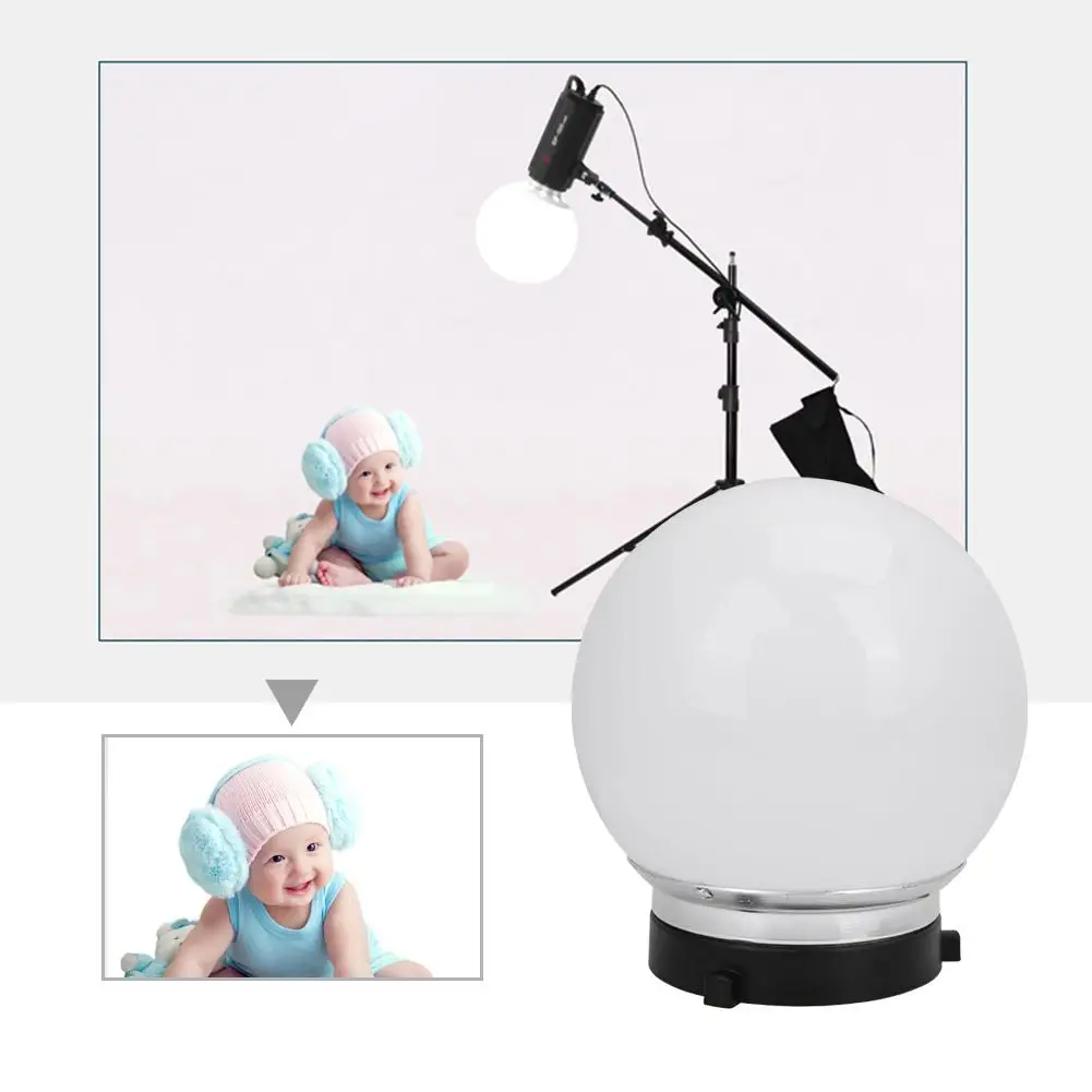 

15cm 5.9in Universal for Photography Diffuser Soft box Ball Dome Softbox Studio Accessories