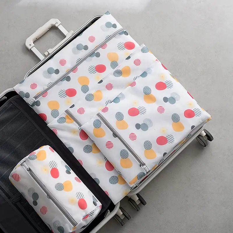 Laundry Bag Polyester Washing Machine Mesh Bag Thickened Bra Underwear Laundry Bag With Zipper Household Laundry Storage