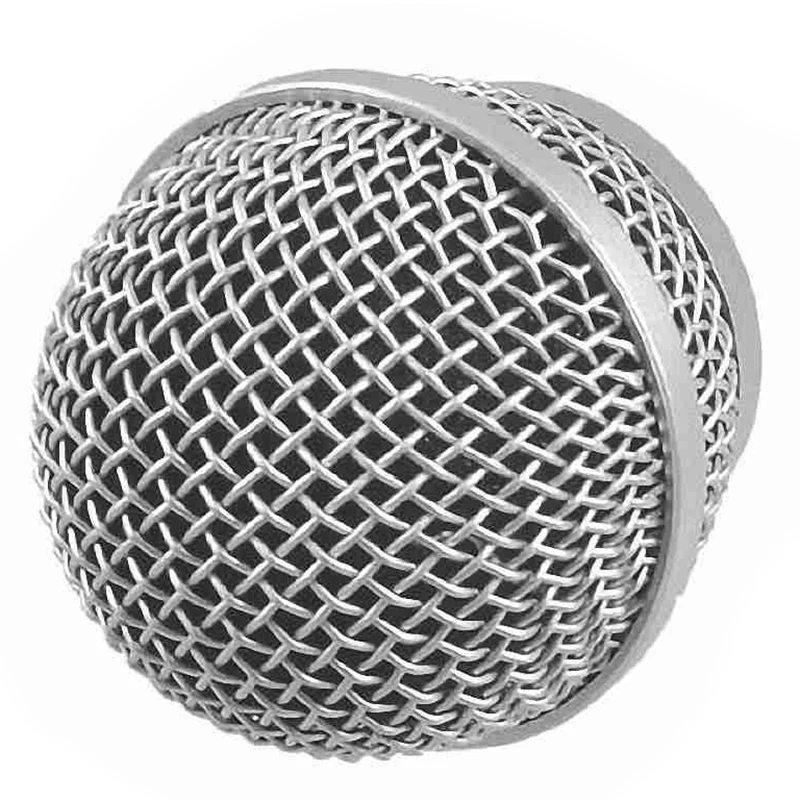 

Dynamic Silver Tone Microphone Cartridge elements Head PG48 Name