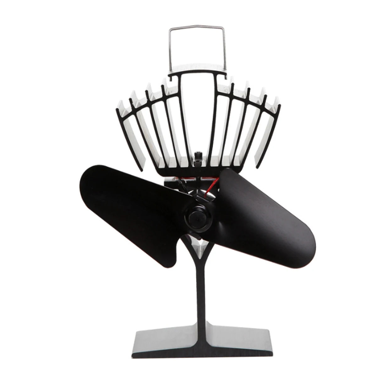 

Heat Powered Wood Stove Fan Log Burner Ecofan Quiet Home Fireplace Stove Top Fan Efficient Heat Distribution