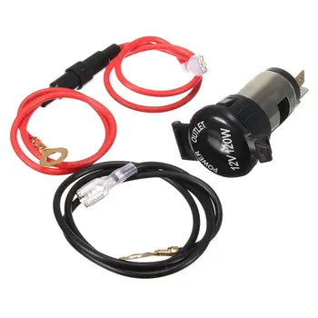 

1pc Cigarette Lighter Socket 12V Waterproof Car Boat Motorcycle Cigarette Lighter Sockets Power Plug Outlet Car Lighter