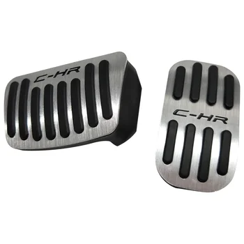 

NEW-Accelerator Gas Pedal Brake Pedal Cover At For Toyota C-Hr C Hr Chr 2016 2017 2018 Accessories Car Styling
