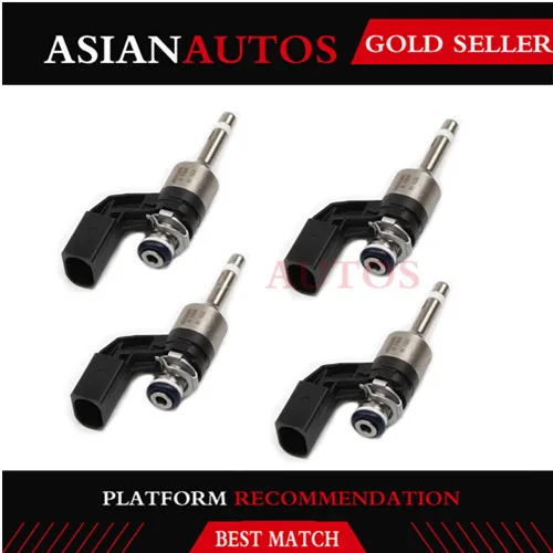 Новинка 03C 906 036 M 4 шт. Топливная форсунка впрыска для VW Jetta Passat Golf MK5 MK6 Audi A1 A3 Skoda Seat 1