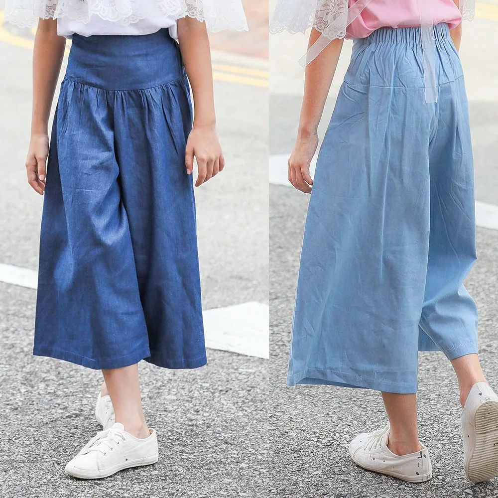 little girl high waisted pants