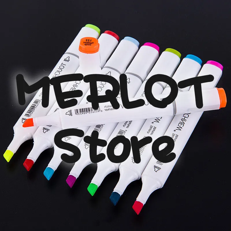 

Hot Sale mark pen Oil Pens Kit / student painted / 36/48/72/168 color/ manga art supplies stationery sketch alcohol ink