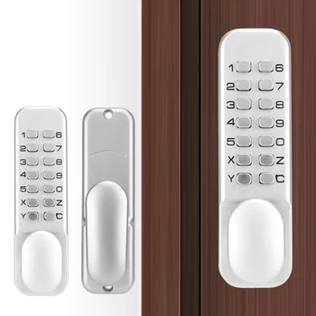 

Waterproof Keyless Door Lock Combination Password Fireproof Keypad Door Lock for Home Office 2019