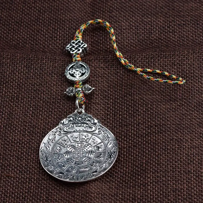 

2019 Alexandrite Animal Circle Resto Ancient Ways Is Thai Craft Jiugong Pendants Wholesale Vajra Vehicle Waist Hanged Ornaments
