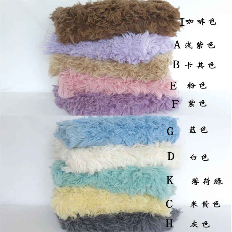 

Beanbag Cover Posing Blanket Curly Flokati Wool Blanket Backdrop Newborn Photography Props Greek Wool Rug