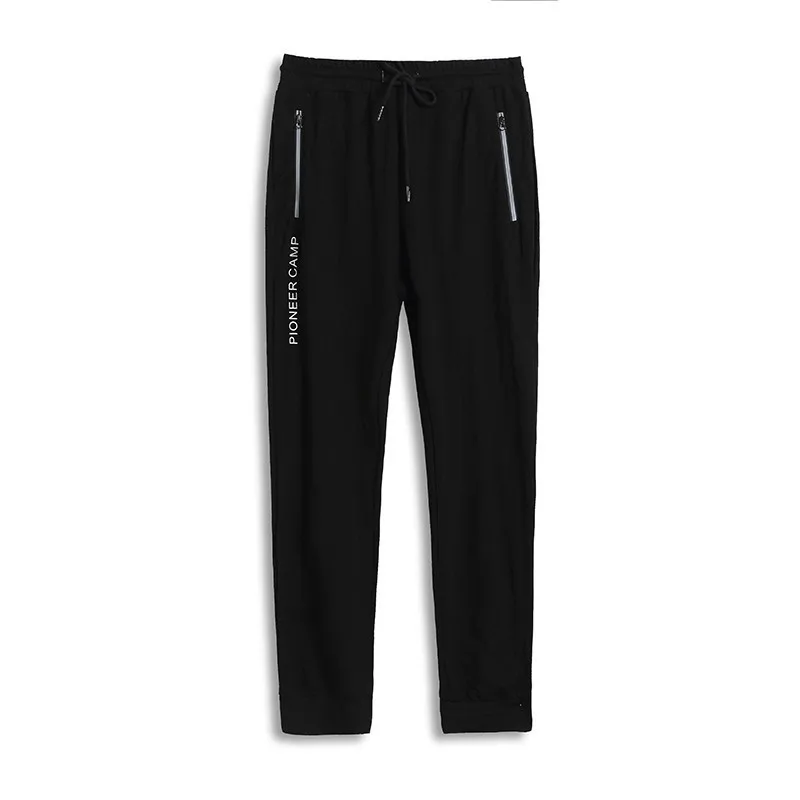 

Pioneer camp jogger pants mens brand-clothing thin quality casual trousers men quality black joggers