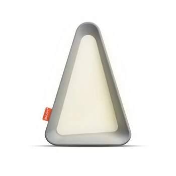 

CLAITE Led Lights Portable Triangle USB Rechargeable Reversal Sensor Dimmable LED Night Light Indoor Table Bedside Reading Lamp