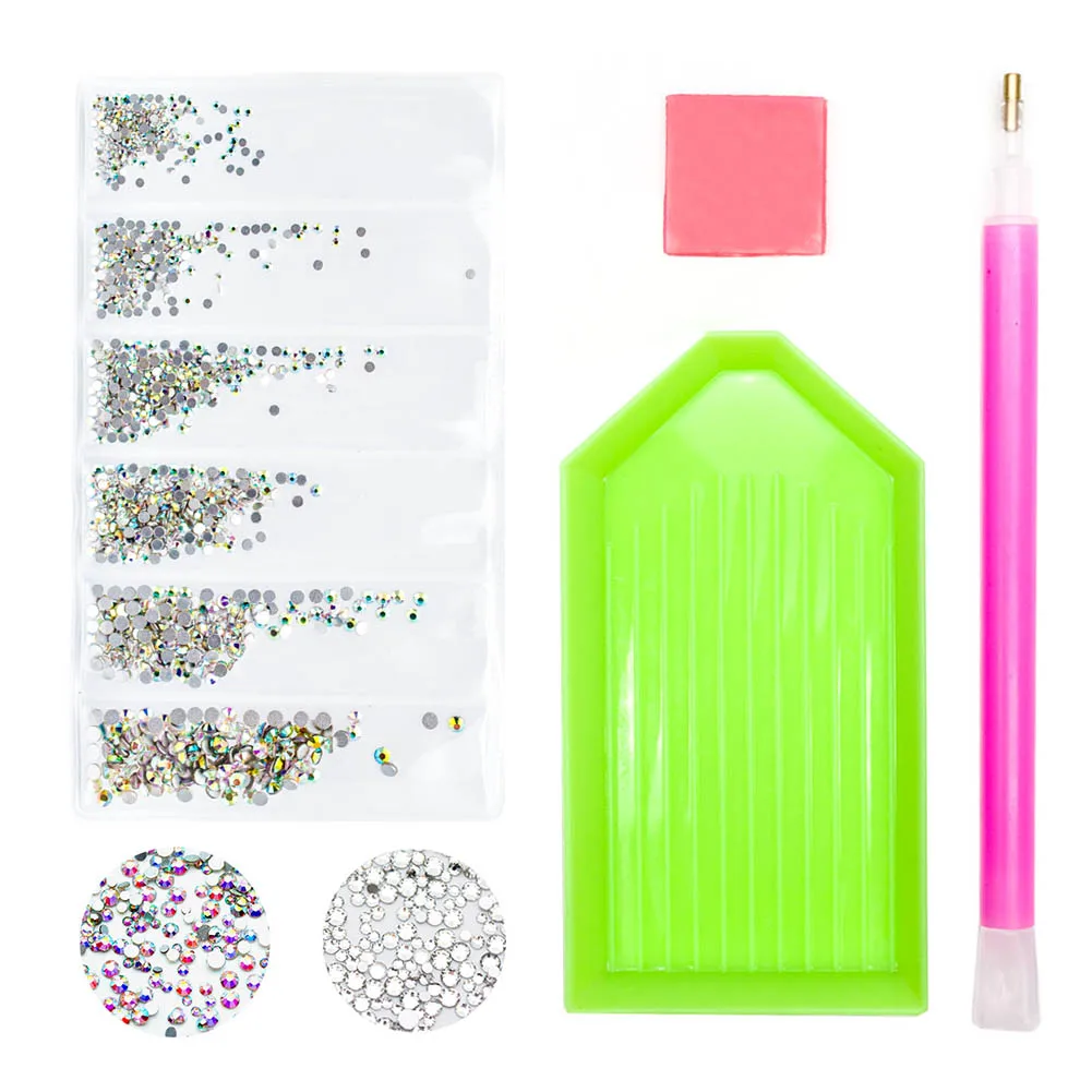 1440pcs Glass Rhinestones for Nail SS3-10 Strass Nail Art Decorations Rhinestones Nail Stones For Nails Accessories TZ1002
