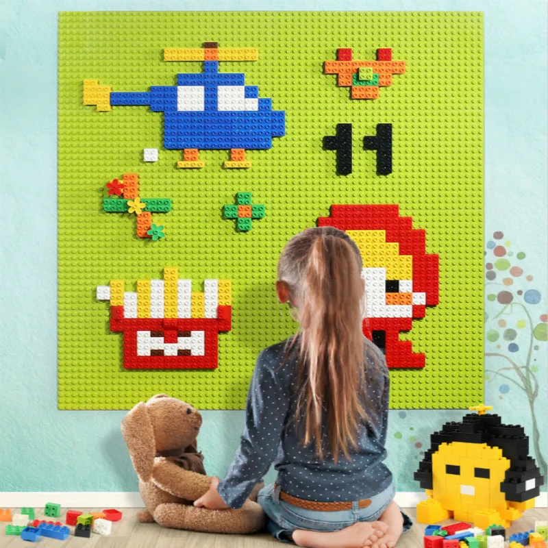 

322pcs large toy 3D puzzle wall Children's toys Playground props Kindergarten early education DIY educational toys baby puzzle