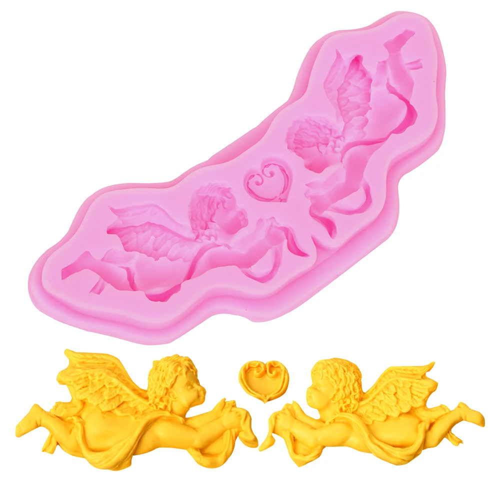 Chocolate Candy Mold Sugarcraft Fondant Mould DIY Cake Decorating Tools Baking Tool 3D Angle Shape Silicone Cake Mold Chocolate Candy Mold Sugarcraft Fondant Mould DIY Cake Decorating Tools Baking Tool 3D Angle Shape Silicone Cake Mold