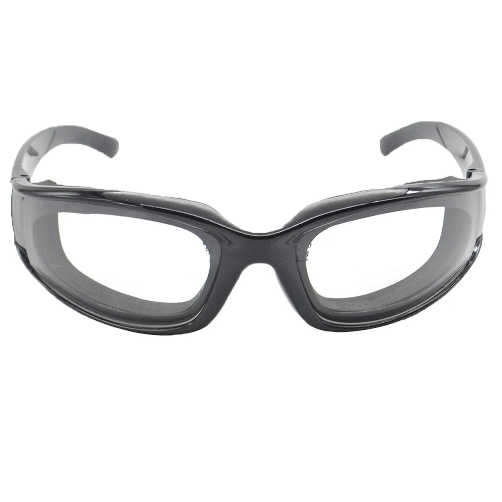 

1Pcs Goggles Tears Free Onion Goggles Glasses Slicing Cutting Chopping Eye Protector Black #0307