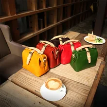 Модный женский саквояж клапан из натуральной кожи женский портативный пакет доктор сумки колледж Девушки пакет сумки для женщин